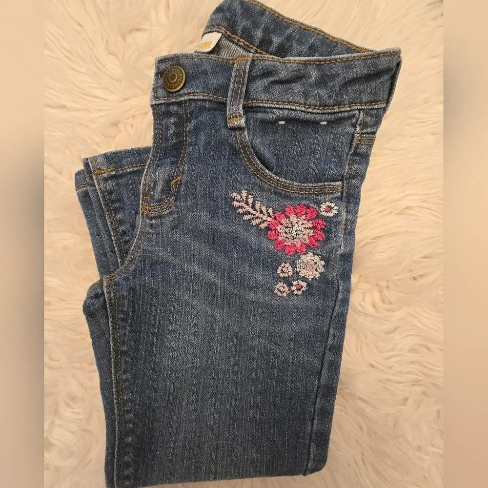 Gymboree Floral Denim